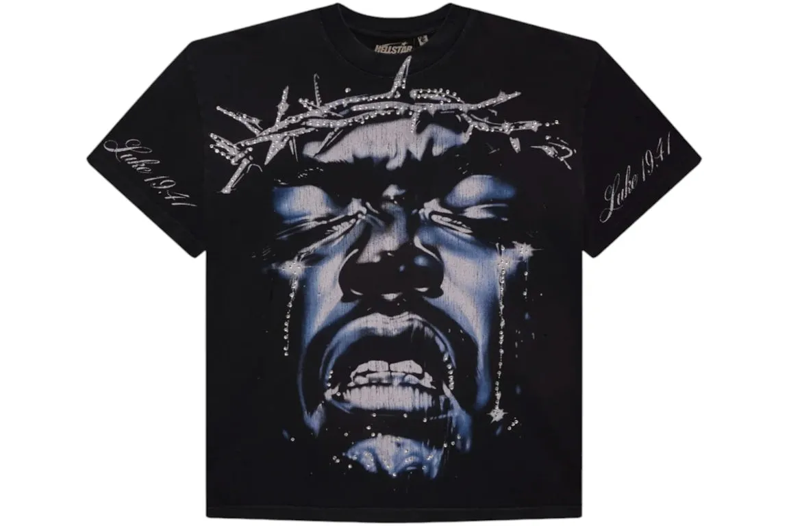 Hellstar-Jesus-Wept-T-Shirt-Blac