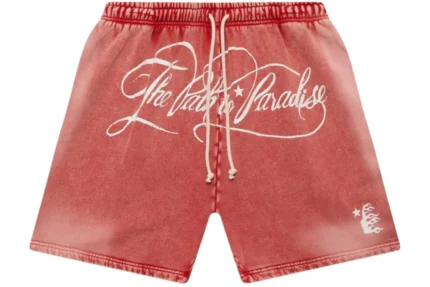Hellstar Path To Paradise Red Shorts